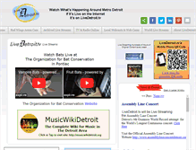 Tablet Screenshot of livedetroit.tv